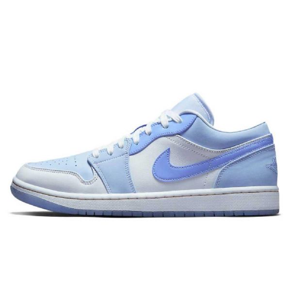 Dámské Boty Nike Air Jordan 1 Low Tops Se Mighty Swooshers Modré