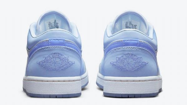 Dámské Boty Nike Air Jordan 1 Low Tops Se Mighty Swooshers Modré