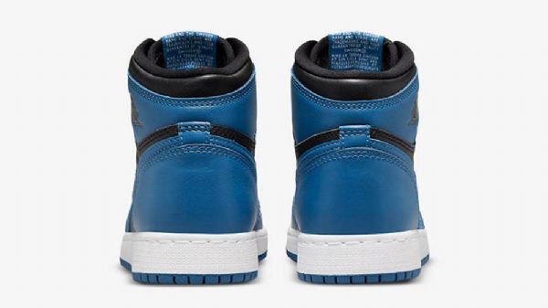 Dámské Boty Nike Air Jordan 1 Retro High Tops Gs Tmavě Modrá Černá