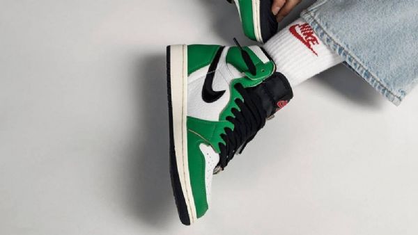 Dámské Boty Nike Air Jordan 1 Retro High Tops Og Pro Ženy Zelenobílé