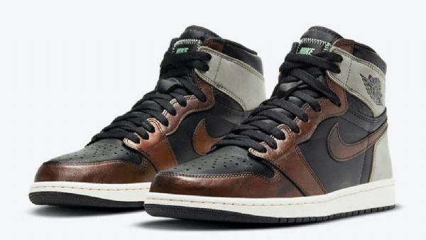 Dámské Boty Nike Air Jordan 1 Retro High Tops Patina Vícebarevné