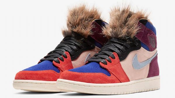 Dámské Boty Nike Aleali May Jordan 1 Retro High Tops Viotech Vícebarevné