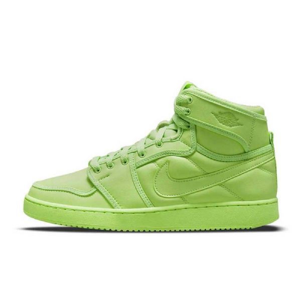 Dámské Boty Nike Billie Eilish Air Jordan 1 High Tops Ko Volt Pro Ženy Zelené