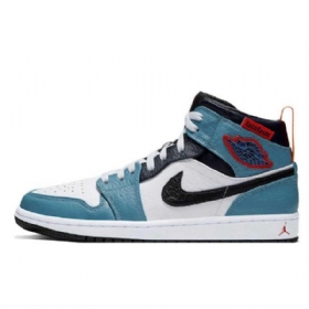 Dámské Boty Nike Facetasm Jordan 1 Mid Tops Fearless Pro Ženy Modrobílé