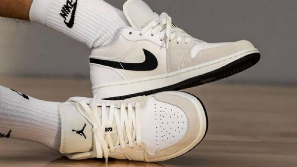 Dámské Nízké Boty Nike Air Jordan 1 Astrograbber Šedé