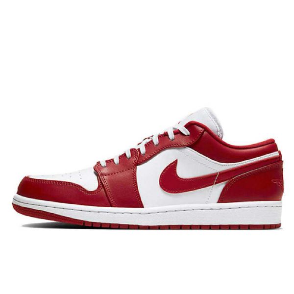 Dámské Nízké Boty Nike Air Jordan 1 Červené