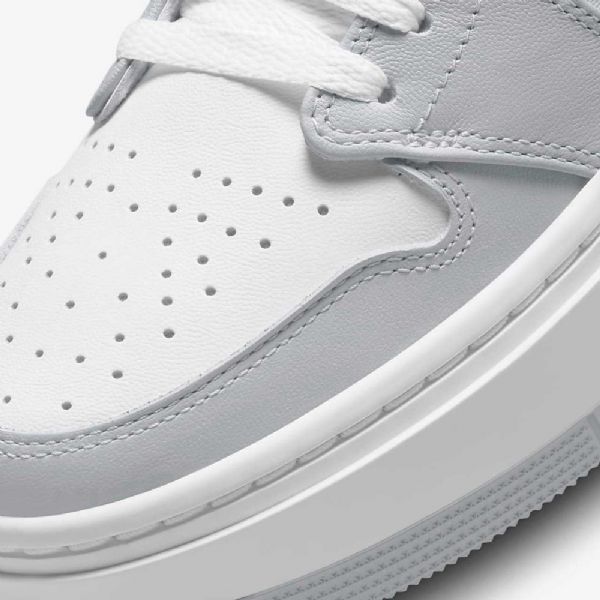 Dámské Nízké Boty Nike Air Jordan 1 Elevate Vínově Bílé