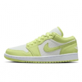 Dámské Nízké Boty Nike Air Jordan 1 Limelight Pro Ženy Zelenobílé