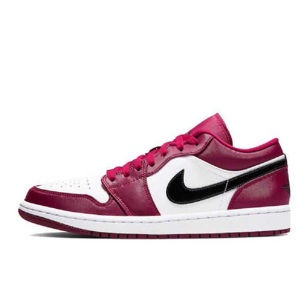 Dámské Nízké Boty Nike Air Jordan 1 Noble Červený