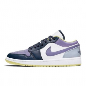 Dámské Nízké Boty Nike Air Jordan 1 Ve Fialové Barvě
