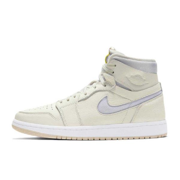Dámské Pohodlné Perlové Boty Nike Air Jordan 1 Zoom Bílé