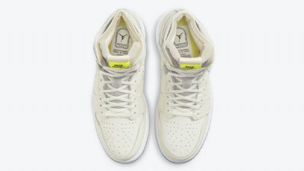 Dámské Pohodlné Perlové Boty Nike Air Jordan 1 Zoom Bílé