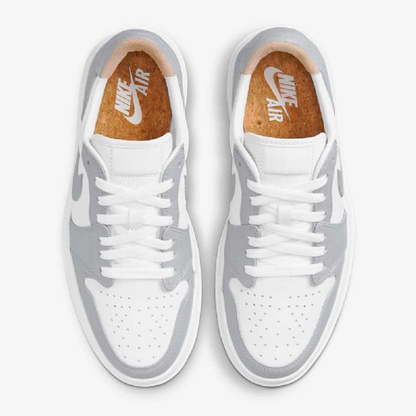 Dámské Polobotky Nike Air Jordan 1 Elevate Žluto-šedé