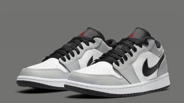 Dámské Polobotky Nike Air Jordan 1 Světle Šedočervené