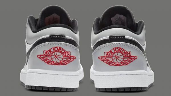 Dámské Polobotky Nike Air Jordan 1 Světle Šedočervené