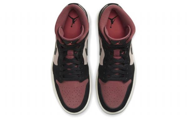 Dámské Retro Basketbalové Boty Nike Air Jordan 1 Mid Tops Vícebarevné