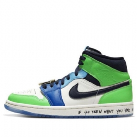 Dámské Retro Basketbalové Boty Nike Melody Ehsani Air Jordan 1 Mid Tops Vícebarevné