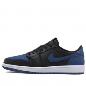 Dámské Tenisky Nike Air Jordan 1 Retro Low Tops Og V Námořnické Modré