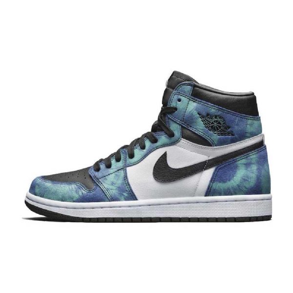Dámské Vícebarevné Boty Nike Air Jordan 1 Retro High Tops Og Tie Dye