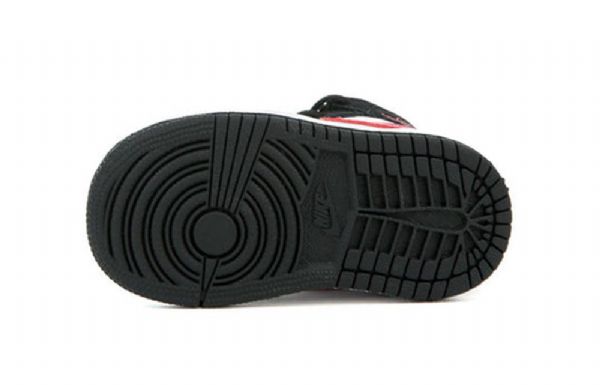Dětské Boty Nike Air Jordan 1 Td Retro High Tops Bílý Černá Červený