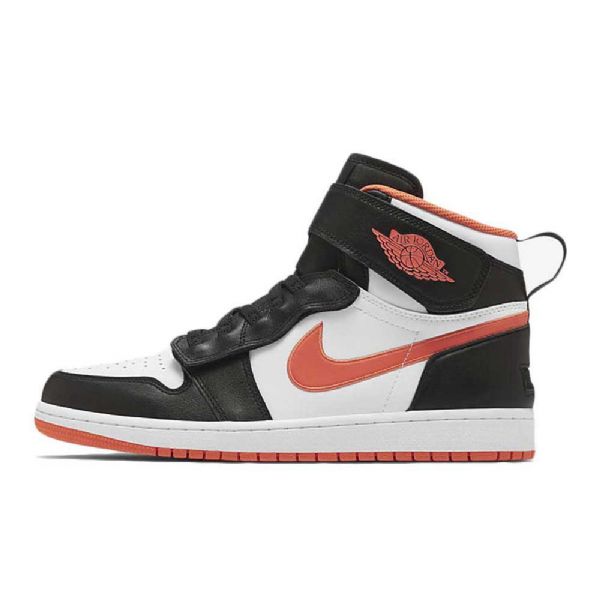 Nike Air Jordan 1 Flyease Turfové Boty Pro Muže Oranžová Černá Bílá