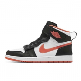 Nike Air Jordan 1 Flyease Turfové Boty Pro Muže Oranžová Černá Bílá