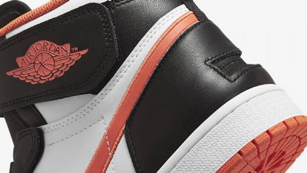 Nike Air Jordan 1 Flyease Turfové Boty Pro Muže Oranžová Černá Bílá