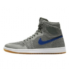 Nike Air Jordan 1 Flyknit Clay Boty Pro Muže Zelená