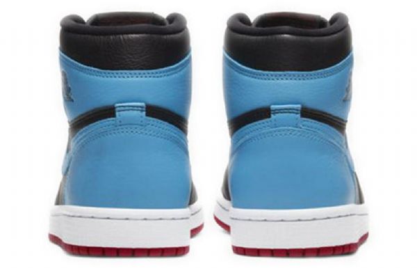 Nike Air Jordan 1 High Tops Og Retro Basketbalové Boty Pro Ženy Černá Modrá