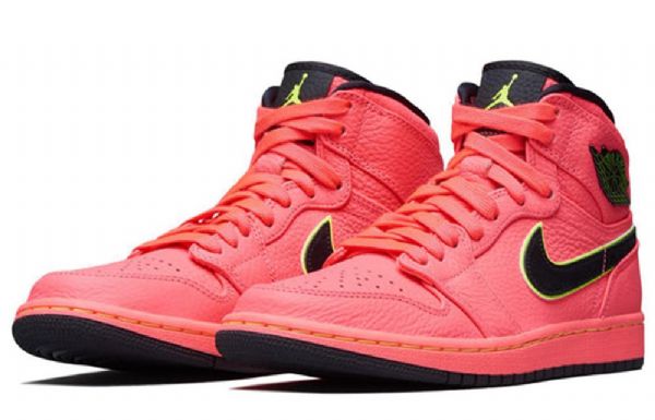 Nike Air Jordan 1 High Tops Prémiové Retro Basketbalové Boty Pro Ženy Coral