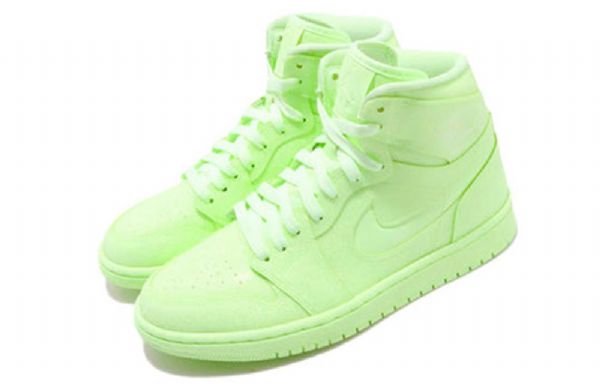 Nike Air Jordan 1 High Tops Prm Retro Basketbalové Boty Pro Ženy Zelené