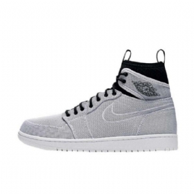 Nike Air Jordan 1 High Tops Ultra Boty Pro Muže Bílé
