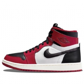 Nike Air Jordan 1 High Tops Zoom Comfort Chicago Bulls Retro Basketbalové Boty Pro Muže Červený Černá