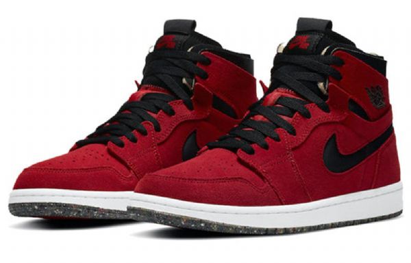 Nike Air Jordan 1 High Tops Zoom Comfort Retro Basketbalové Boty Pro Muže Červené