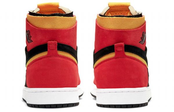 Nike Air Jordan 1 High Tops Zoom Comfort Retro Basketbalové Boty Pro Muže Červené