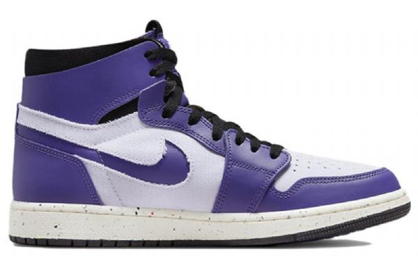 Nike Air Jordan 1 High Tops Zoom Comfort Retro Basketbalové Boty Pro Muže Fialová