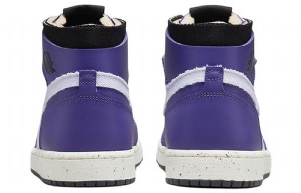 Nike Air Jordan 1 High Tops Zoom Comfort Retro Basketbalové Boty Pro Muže Fialová