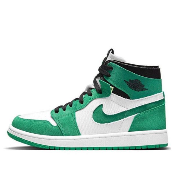 Nike Air Jordan 1 High Tops Zoom Comfort Retro Basketbalové Boty Pro Ženy Zelená