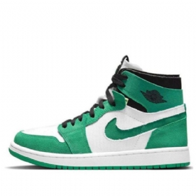 Nike Air Jordan 1 High Tops Zoom Comfort Retro Basketbalové Boty Pro Ženy Zelená