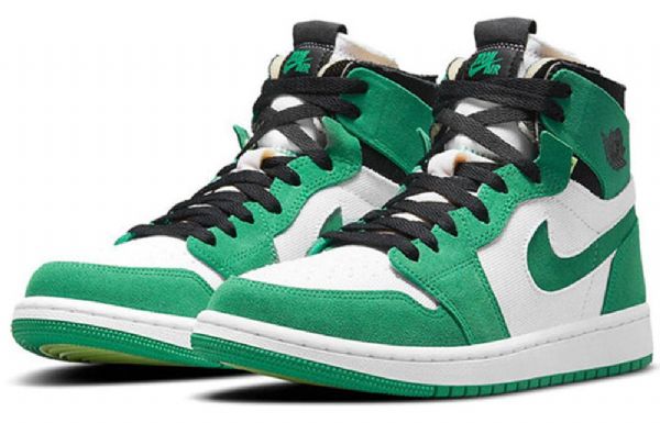 Nike Air Jordan 1 High Tops Zoom Comfort Retro Basketbalové Boty Pro Ženy Zelená