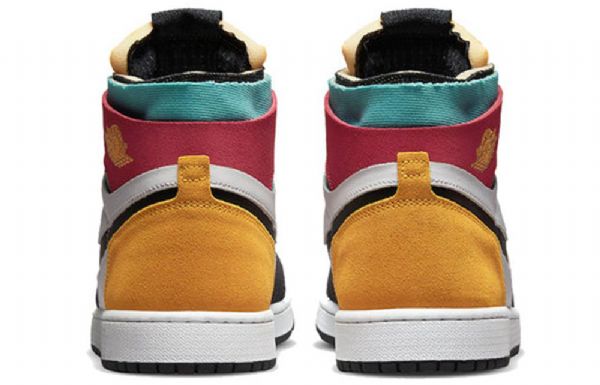 Nike Air Jordan 1 High Tops Zoom Pohodlné Antracitové Retro Basketbalové Boty Pro Muže Vícebarevné
