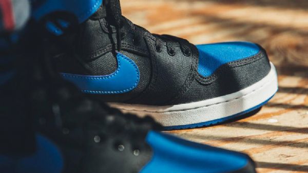 Nike Air Jordan 1 Ko High Tops Og Boty Pro Muže Modrá Černá