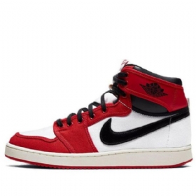 Nike Air Jordan 1 Ko Retro Basketbalové Boty Pro Muže Červenobílé