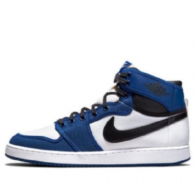 Nike Air Jordan 1 Ko Retro Basketbalové Boty Pro Muže Modré