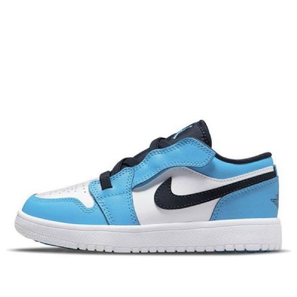 Nike Air Jordan 1 Low Tops Alt Ps Retro Basketbalové Boty Pro Muže Modrobílé