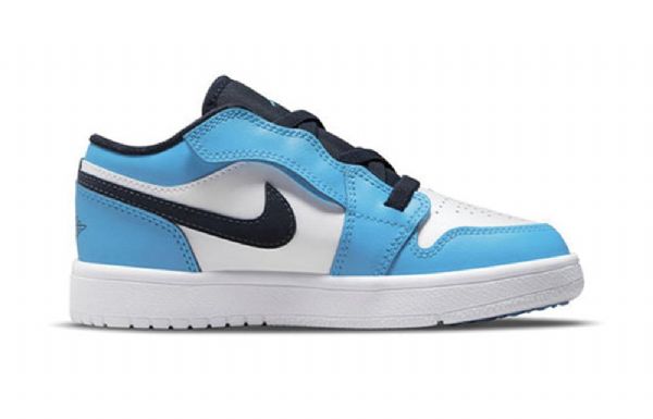 Nike Air Jordan 1 Low Tops Alt Ps Retro Basketbalové Boty Pro Muže Modrobílé