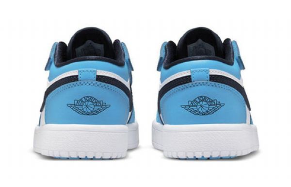 Nike Air Jordan 1 Low Tops Alt Ps Retro Basketbalové Boty Pro Muže Modrobílé