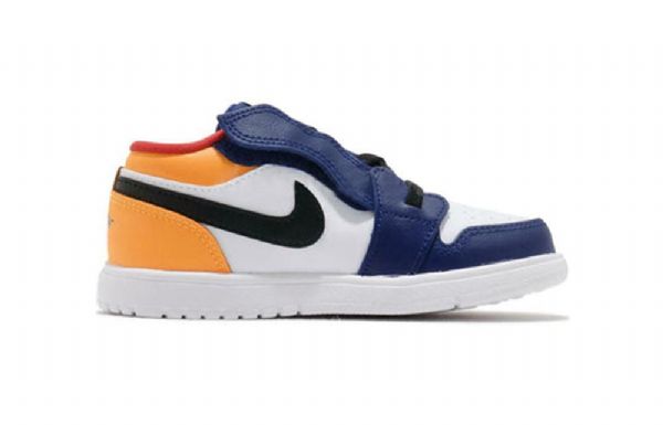 Nike Air Jordan 1 Low Tops Alt Td Retro Basketbalové Boty Pro Děti Červené