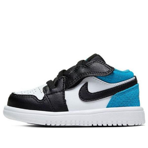 Nike Air Jordan 1 Low Tops Alt Td Retro Basketbalové Boty Pro Děti Modré