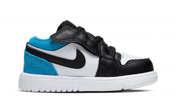 Nike Air Jordan 1 Low Tops Alt Td Retro Basketbalové Boty Pro Děti Modré